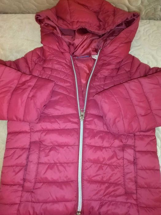 ЛОТ 15лв-леко ватирано яке+дънково яке+яке бомбър,за момиче н.92