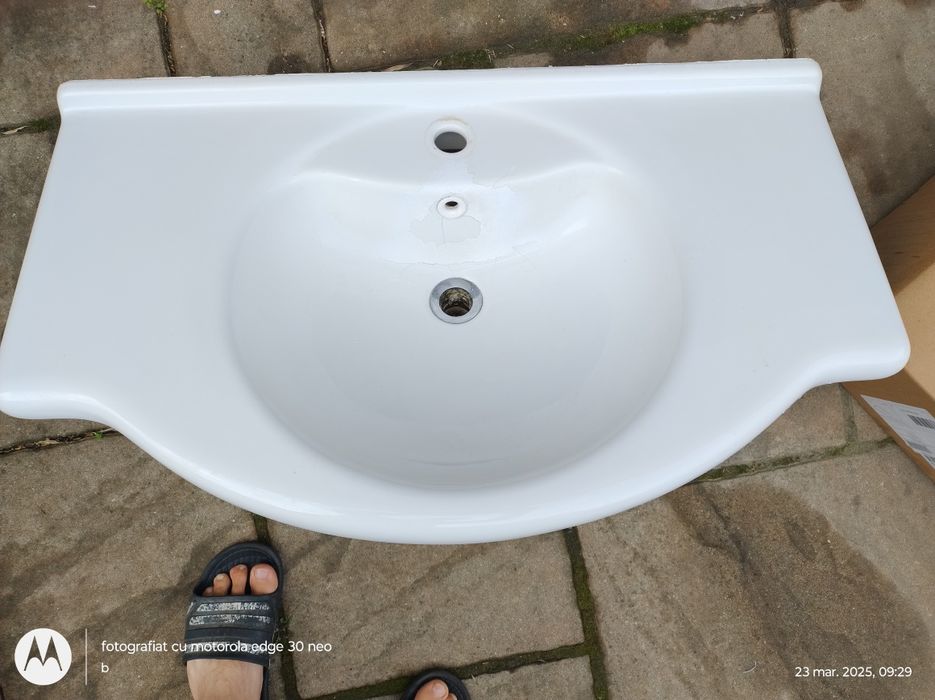 Chiuveta baie 85 cm,+chiuveta dubla de bucătărie