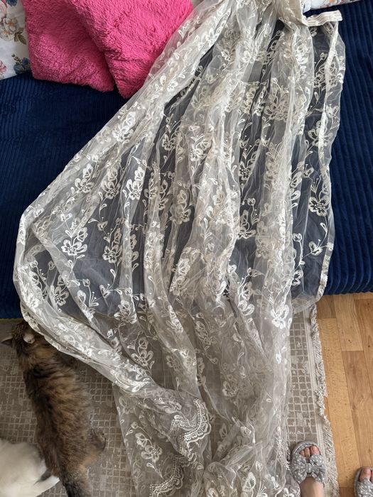 Тюль шторы кружевные