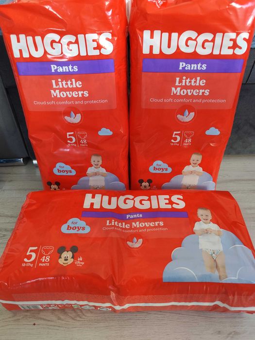 Huggies Little movers pants boys Nr 5