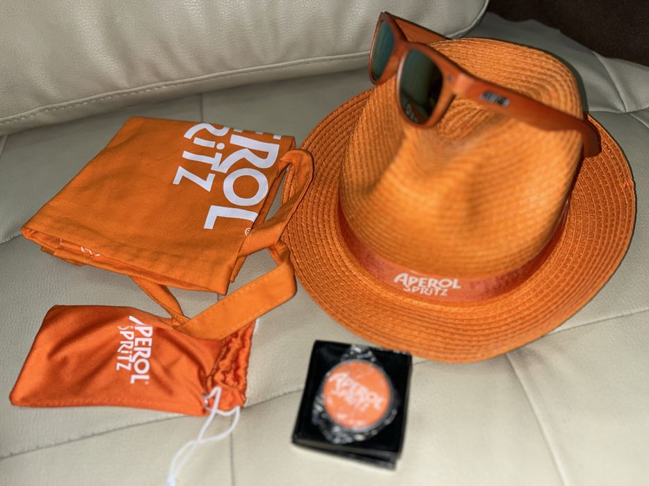 Продавам несесери и аксесоари Aperol и Jim Beam