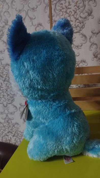 TY Beanie Boos «Голубой хаски Принц»