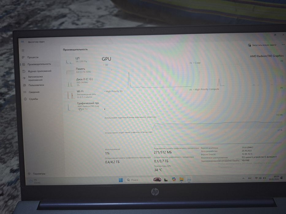 Hp pavilion RYZEN 5 5500U