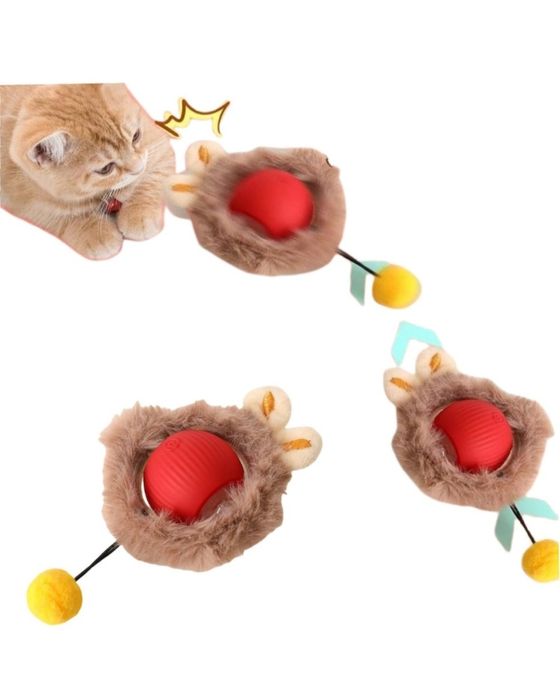 Jucarie inteligenta pentru pisici/caini, interactiva, electrica, reinc