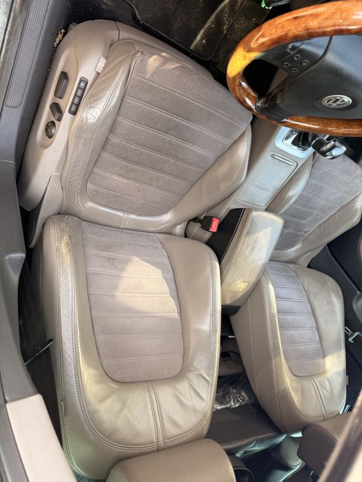 Interior scaune full electrice cu TV OEM in tetiere vw Passat B6 B7