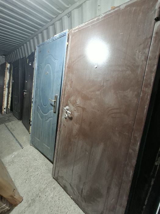 Двери металлические б/у и новые