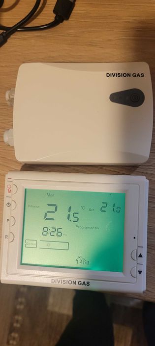 Termostat programabil wireless Division Gas DG 909RF