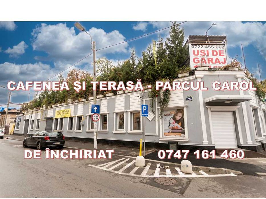 Spatiu comercial/ cafenea  la Parcul Carol