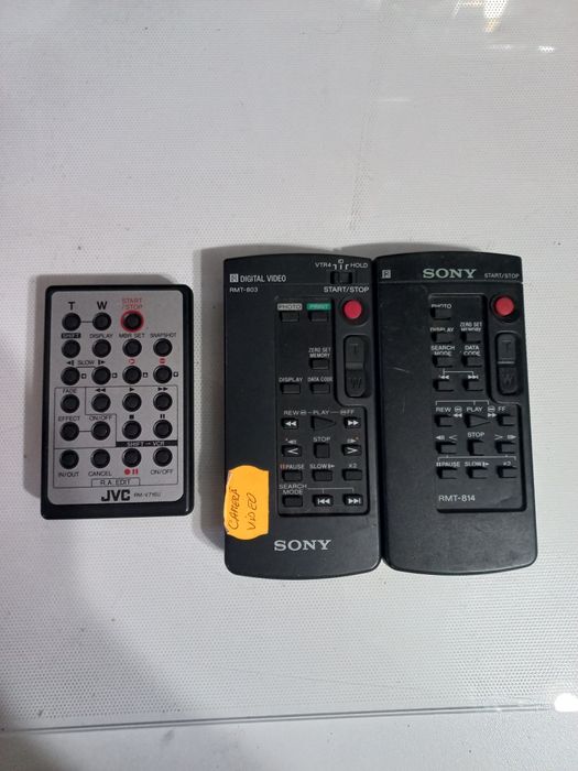 Jvc RM-V716U Sony RMT803 RMT814 telecomenzi  camere video