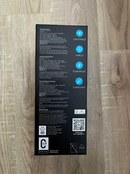 НОВA! Logitech Pro Superlight 2