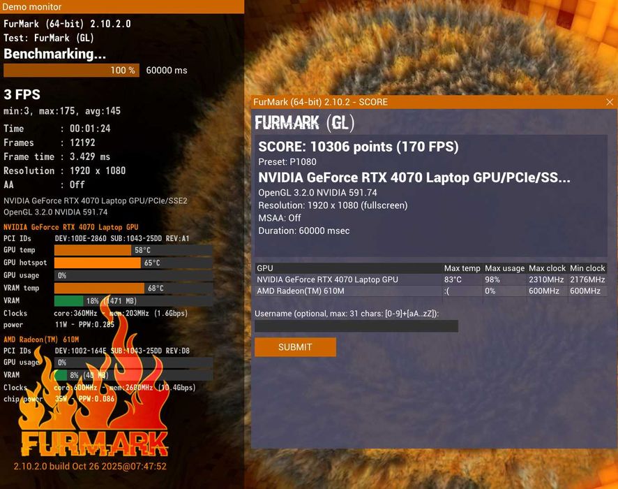 ROG Strix G713PI 17" 7945HX 16c/32t, RTX 4070, 1tb SSD, garanție 2028