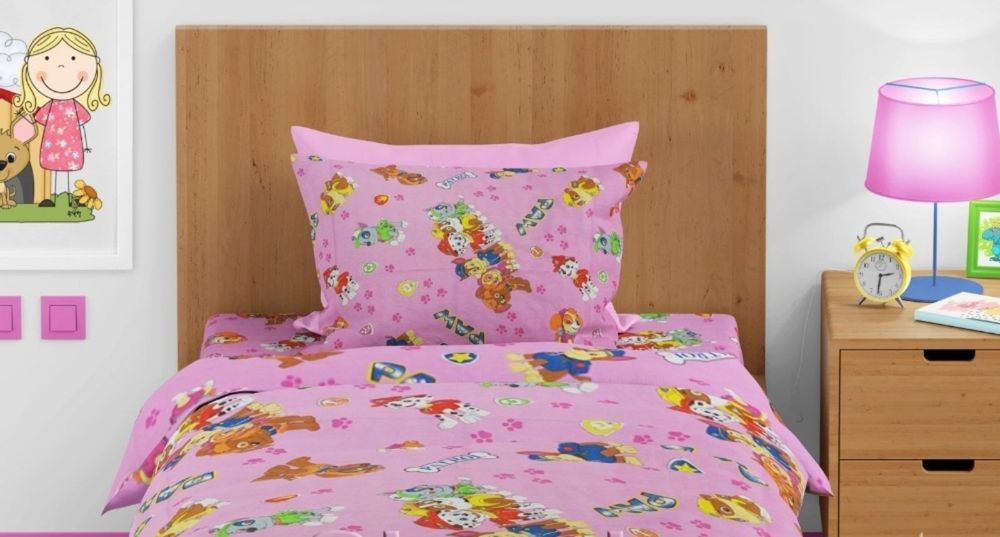 Детски памучен спален комплект\спално бельо