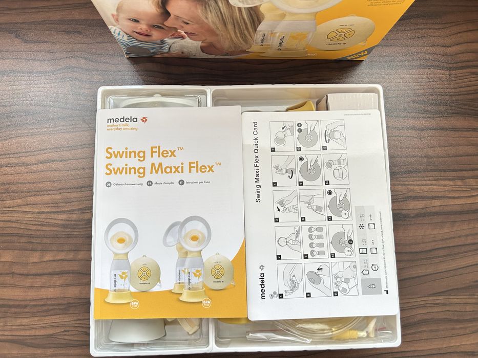 Двойна електрическа помпа за кърма Medela Swing Maxi Flex