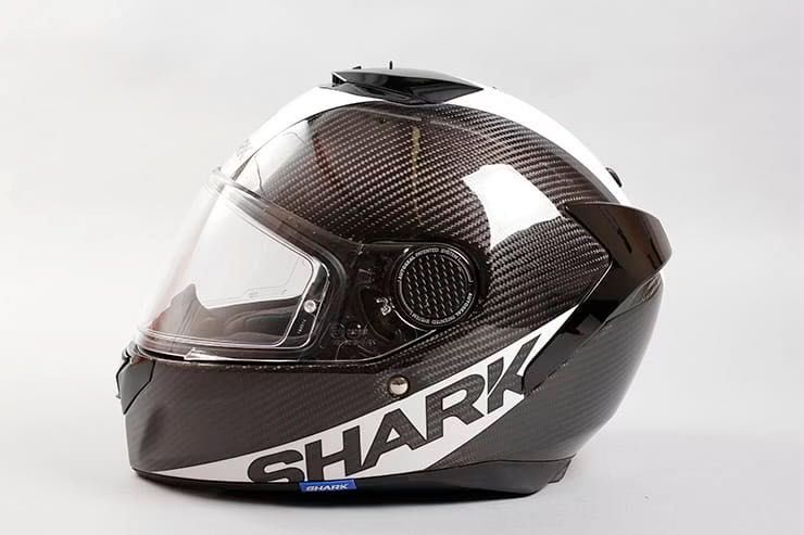 Шлем для мотоцикла SHARK (spartan | full carbon) black white edition
