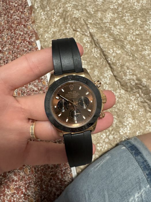 Ceas barbati rose gold