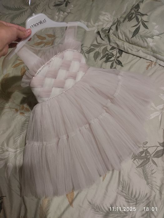 Платье для девочки на годик