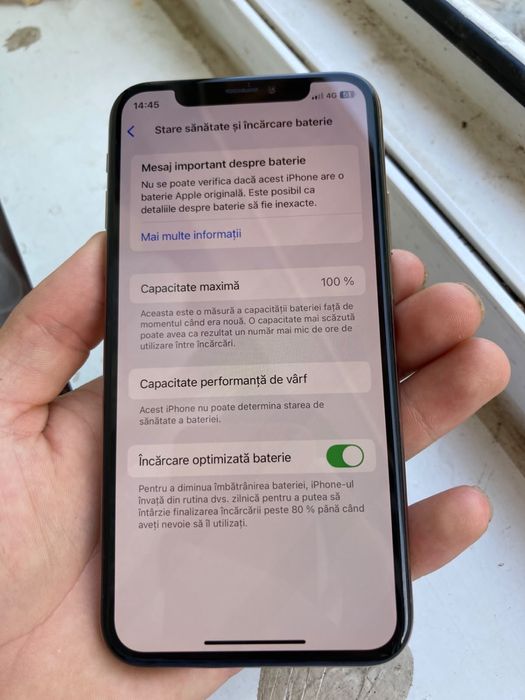 Vând iPhone XS de 256 GB