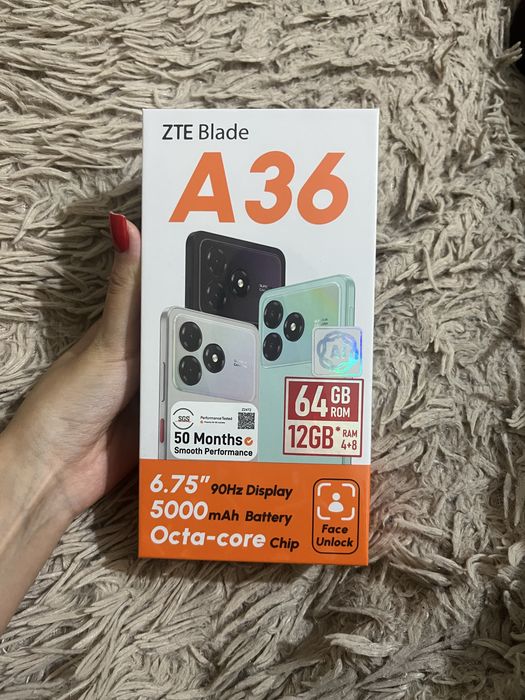 Телефон ZTE Blade A36