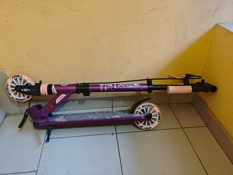 Детска тротинетка MID 5 с окачване и спирачка на кормилото