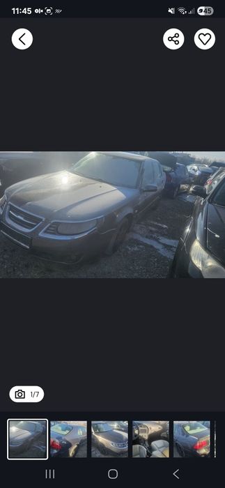 Portbagaj stop capota far usa injectoare Saab 95 1.9jtd 150cp Piese