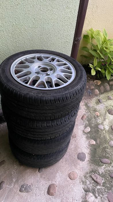 Jante aliaj BBS R15 plus anvelope Viking Fourtech R15