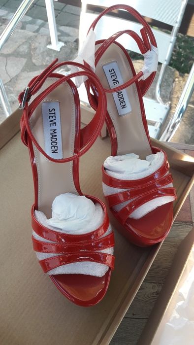 Летни обувки и сандали на висок ток Steve Madden, 37 номер