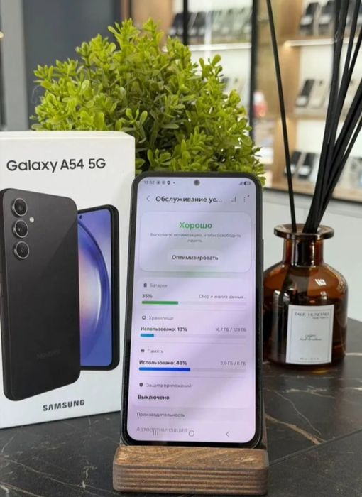 Продам Samsung A54 в идеале свет чёрный