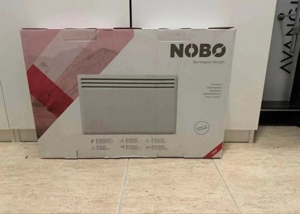 Panou radiant NOBO  - 750 W cu termostat inclus