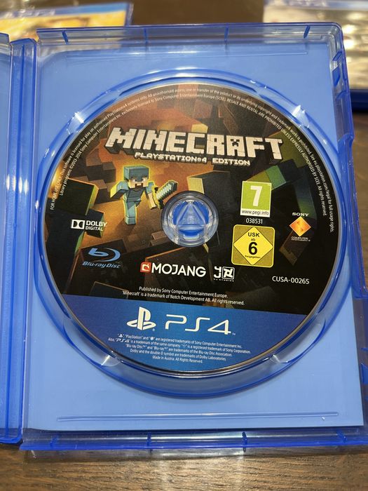 Игра Minecraft за PS4