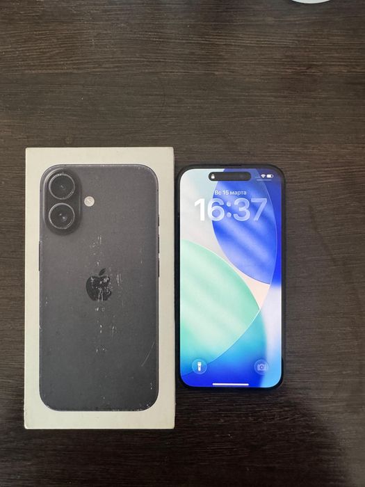 Срочно Iphone 16 93% 128gb