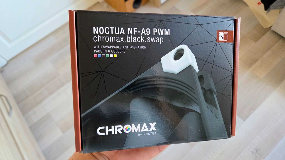 Noctua 92mm NF-A9 PW black x 3 PC вентилатори