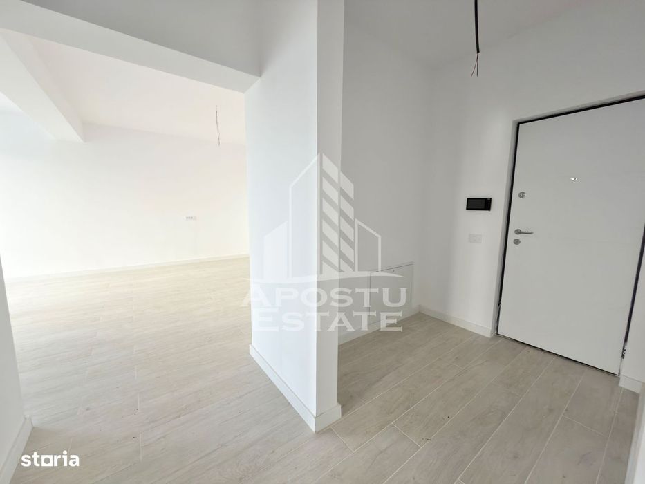 Apartament cu 2 camere 54 mp utili la parter finalizat la asfalt Giroc