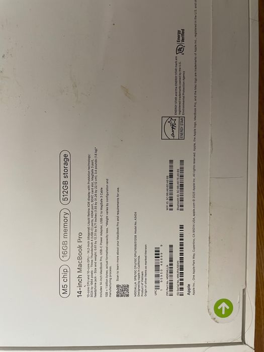 MacBook Pro M5 512GB