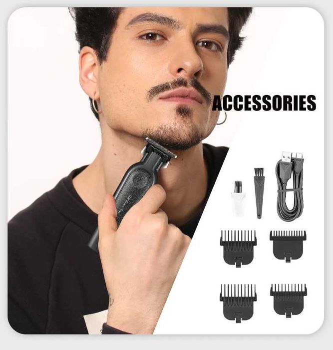 Mașină de tuns VGR V-995 profesională – contur, barbă, nouă