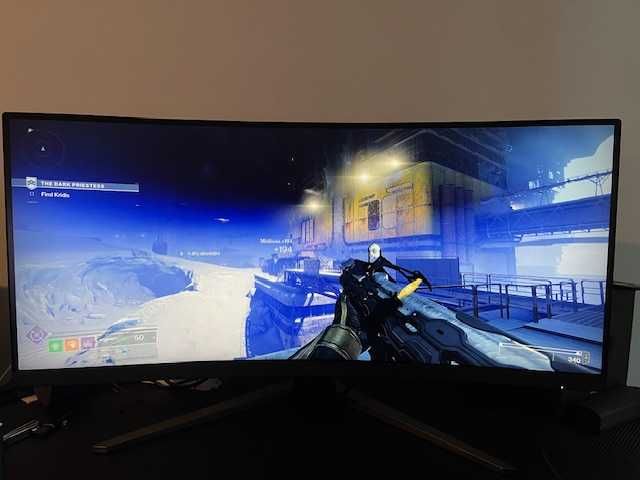 Монитор 34'' AOC CU34G4, WLED, FAST VA, 3440 x 1440, 180hz в ГАРАНЦИЯ!