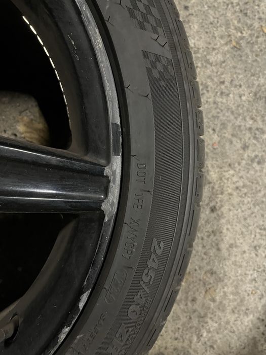 Алуминиеви джанти с гуми AMG стил за Mercedes 18"