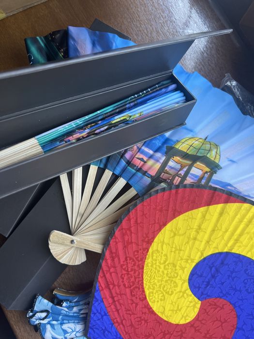 Веера новые разные