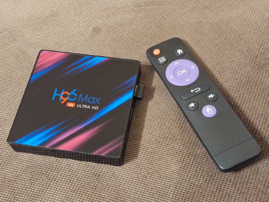TV BOX H96 max, Android 11