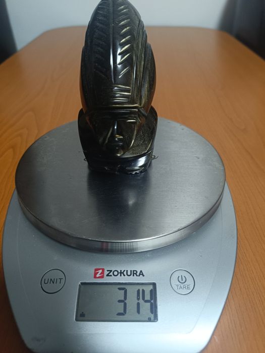 Statueta Obsidian. Statueta aztec