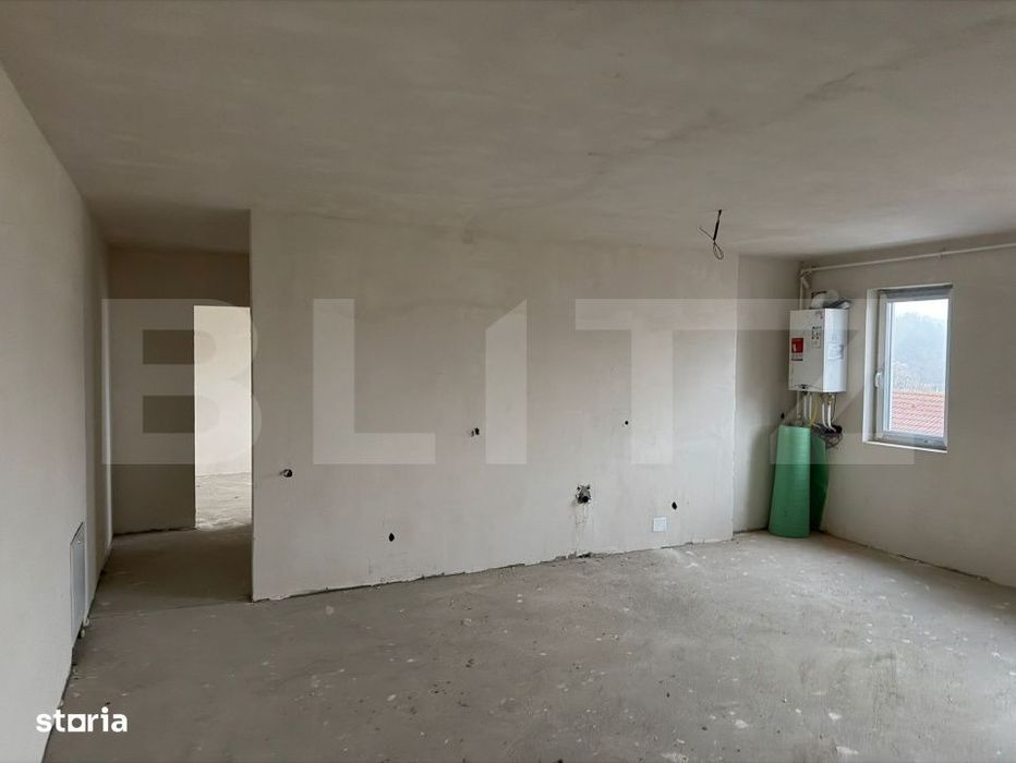 Apartament semidecomandat, 58.5 mp, incalzire in pardoseala, lift, par