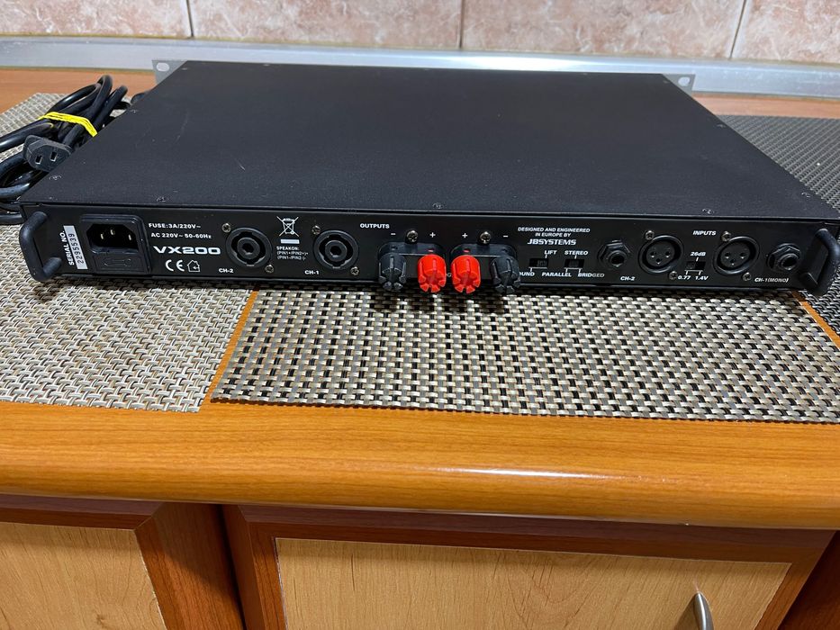 PUTERE/Statie /amplificator audiofrecvență de 2X110W RMS