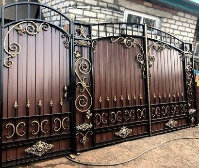 Продам ворота с забором