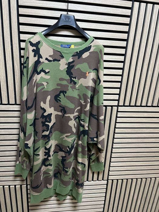 POLO Ralph Lauren : Lsl Dad Camo Dress ХЛ / Оригинал