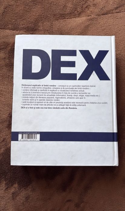 DEX-dictionarul explocativ  al LIMBII ROMANE
