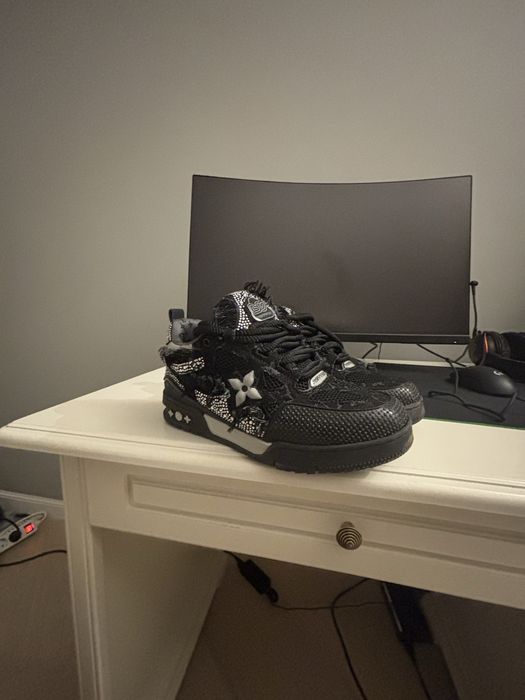 Lv skates  swarovski