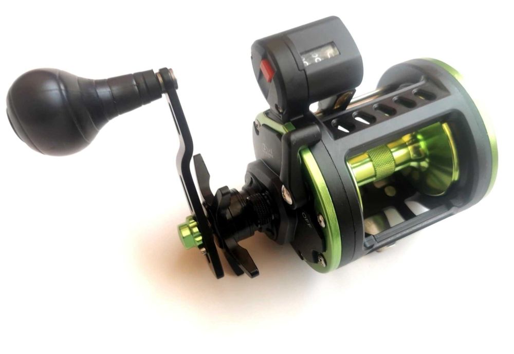 Мощен мултипликатор за тролинг ECTC30L за лява ръка . 15КГ ДРАГ !