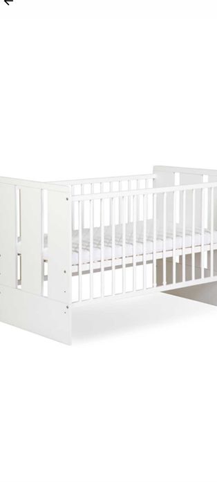 Pătuț pentru copii in 3 mod reglare inaltime plus saltea si accesorii