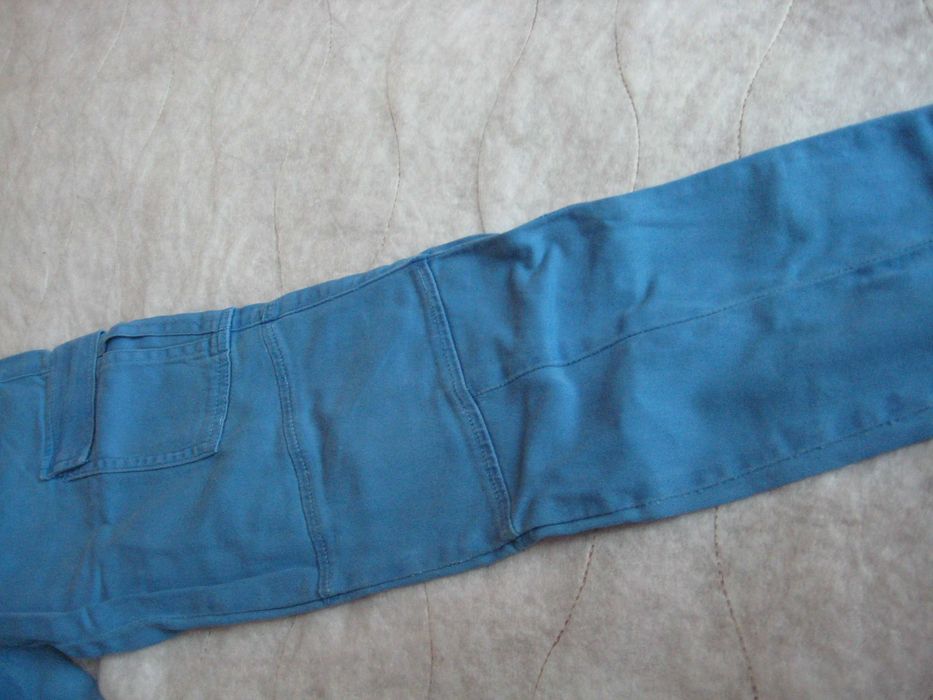 TRF Collection ZARA - светло сини, слим с цип на крачола