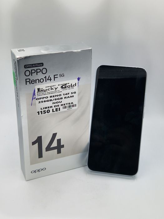 Oppo Reno 14F 5G 256Gb\8Gb Garantie Nou #48059