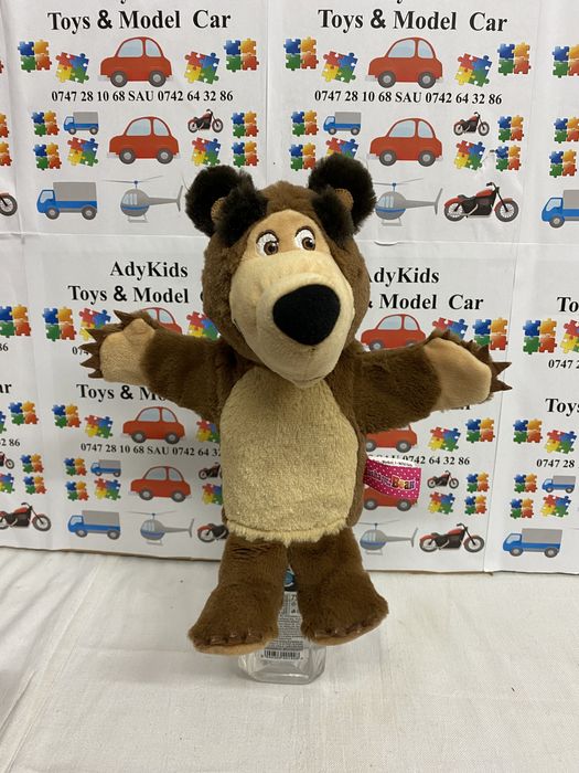 MASHA AND THE BEAR jucărie din pluș mănușă teatru ursuleț 28 cm